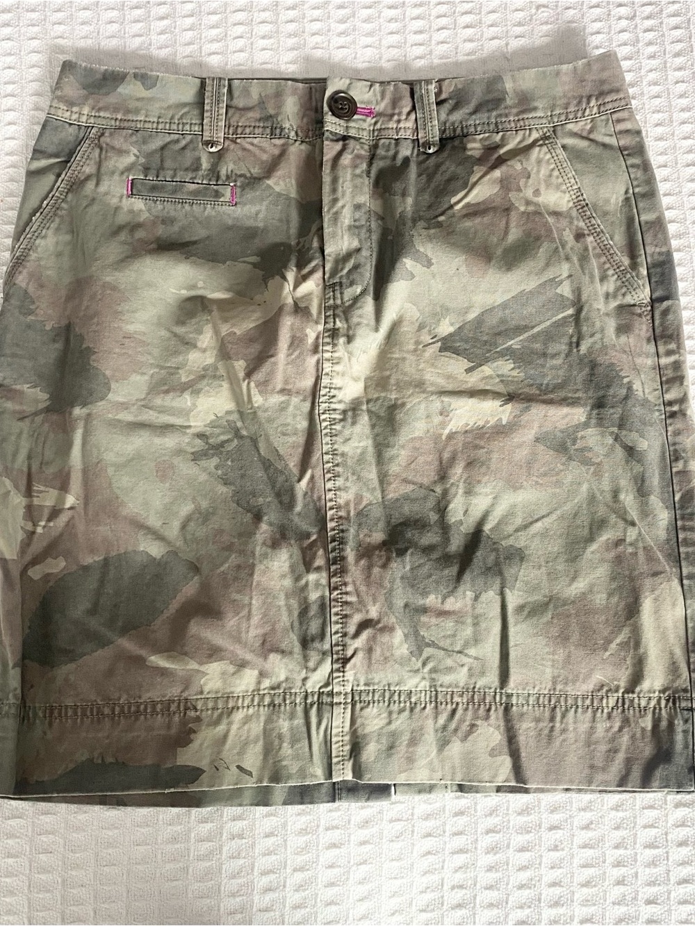 GAP Camo Cargo Skirt size 4